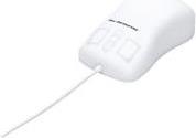 Gett Indumouse Pro TKH-MOUSE-PRO-IP68-WHITE-USB - Maus - ergonomisch - rechts- und linkshändig - Infrarot - 5 Tasten - kabelgebunden - USB - weiß