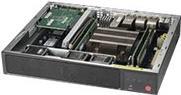 Super Micro Supermicro SuperServer E300-9D-4CN8TP - Server - Mini-ITX Box PC - 1U - 1-Weg - 1 x Xeon D-2123IT - RAM 0GB - kein HDD - AST2500 - GigE, 10 GigE - kein Betriebssystem - Monitor: keiner (SYS-E300-9D-4CN8TP)