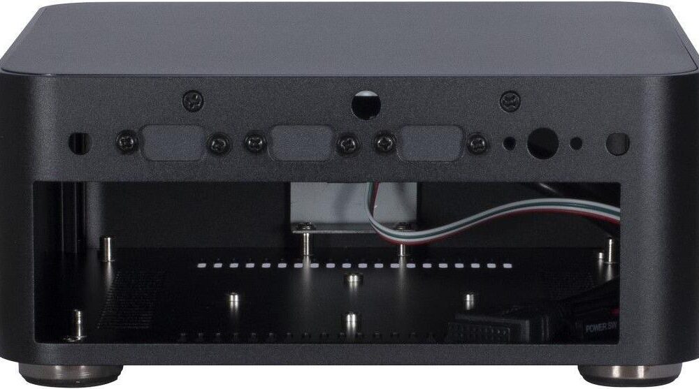 Inter-Tech A80S - USFF - Mini-ITX - Netzteil 60 Watt - Schwarz - USB (88881303)