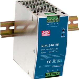 LevelOne POW-4851 - Stromversorgung (DIN-Schienenmontage möglich) - AC 90 - 264 / DC 127 - 370 V - 240 Watt
