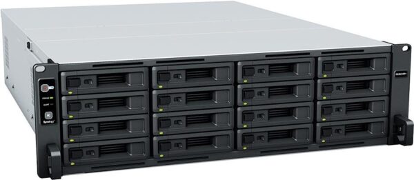 Synology RackStation RS2821RP+ - NAS-Server - 16 Schächte - Rack - einbaufähig - SATA 6Gb/s - RAID 0, 1, 5, 6, 10, JBOD - RAM 4GB - Gigabit Ethernet - iSCSI - 3U (RS2821RP+)