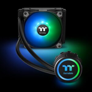 Thermaltake Water 3.0 120 - ARGB Sync Edition - Prozessor-Flüssigkeitskühlsystem - (für: LGA1156, AM2, AM2+, LGA1366, AM3, LGA1155, AM3+, LGA2011, FM1, FM2, LGA1150, LGA2011-3, LGA1151, AM4, LGA2066) - Kupfer - 120 mm (CL-W232-PL12SW-A)