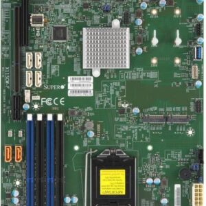 Super Micro SUPERMICRO X11SCW-F - Motherboard - LGA1151 Socket - C246 - USB 3,1 Gen 1, USB 3,1 Gen 2 - 2 x Gigabit LAN - Onboard-Grafik (MBD-X11SCW-F-O)