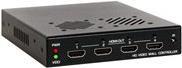InLine HDMI Videowand Verteiler 1 auf 4, Full-HD - Video/Audio-Schalter - 4 x HDMI - Desktop (57834I)