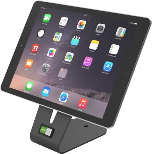 Maclocks Compulocks HoverTab - Universal Tablet Security Stand - Aufstellung für Mobiltelefon / Tablet - verriegelbar - Stahl - Schwarz (HOVERTABB)