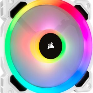 CORSAIR LL Series LL120 RGB Dual Light Loop - Gehäuselüfter - 120 mm - weiß, Blau, Gelb, Rot, grün, orange, violett (Packung mit 3) (CO-9050092-WW)