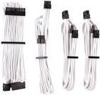 CORSAIR Premium individually sleeved starter kit (Type 4, Generation 4) - Stromkabelkit - 61cm - weiß (CP-8920217)