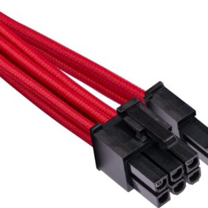 Corsair Premium individually sleeved pro kit (Type 4, Generation 4) - Stromkabelkit - Rot (CP-8920223)