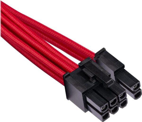 Corsair Premium individually sleeved pro kit (Type 4, Generation 4) - Stromkabelkit - Rot (CP-8920223)