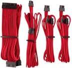 CORSAIR Premium individually sleeved starter kit (Type 4, Generation 4) - Stromkabelkit - 61cm - Rot (CP-8920216)