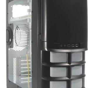 Chieftec CT-04B-350GPB - Tower - micro ATX 350 Watt - Schwarz - USB/Audio