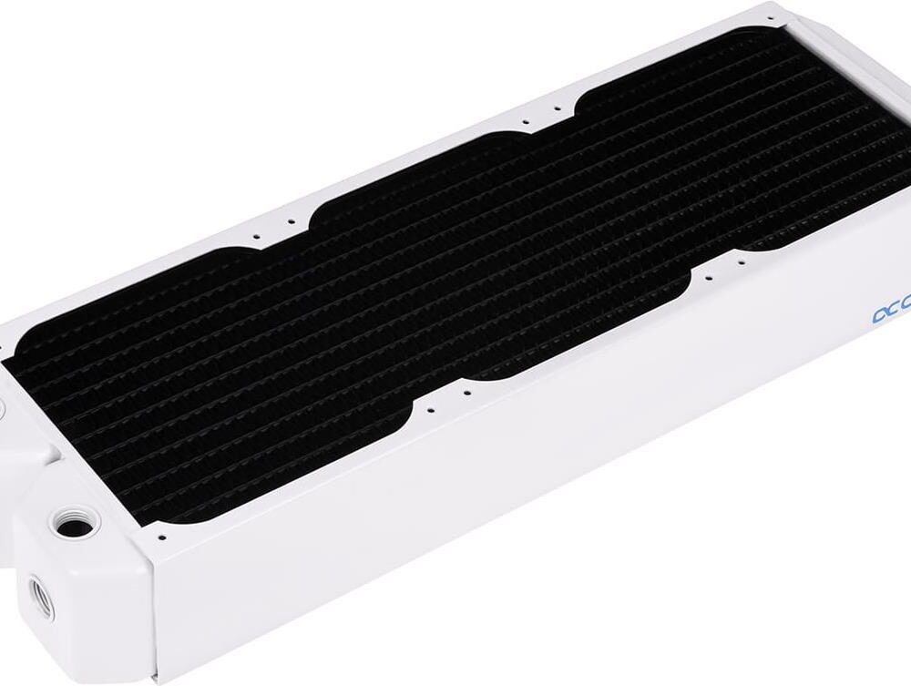 Alphacool NexXxoS UT60 Full Copper 360mm Radiator - White Special Edition (14194)