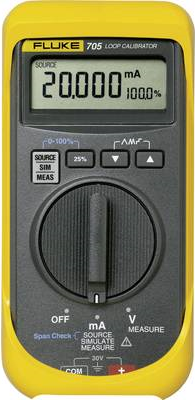 Fluke 705 Kalibrator Strom 1x 9 V Block-Batterie (enthalten) (665091)