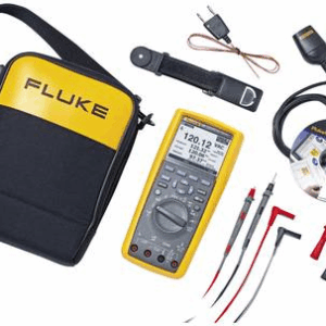 Fluke 289/FVF. Breite: 102 mm, Tiefe: 60 mm, Höhe: 222 mm. Akku-/Batterietyp: AA, Batteriespannung: 1,5 V (3947812)