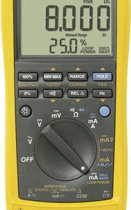 Fluke 789. Breite: 100 mm, Tiefe: 203 mm, Höhe: 50 mm. Akku-/Batterietyp: AA. Anzeige: LCD (3977194)