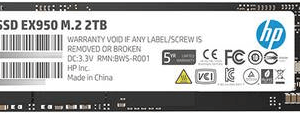 HP EX950 - SSD - High Performance - 2TB - 3D Xpoint (Optane) - intern - M.2 2280 - PCIe 3,1 x4 (NVMe) (5MS24AA#ABB)