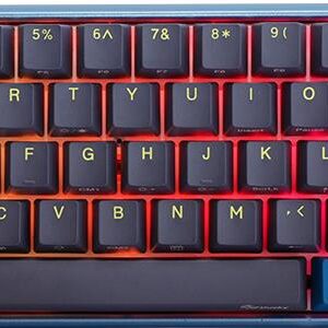 Ducky One 3 Daybreak Mini Tastatur Gaming USB Deutsch Schwarz - Blau - Grün (DKON2161ST-PDEPDDBBHHC1)