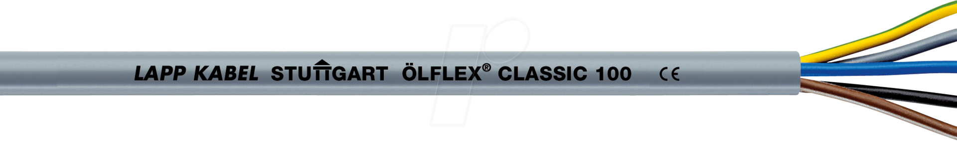 ÖLFLEX CLASSIC 100 Steuerleitung 3 G 1.50 mm² Grau 00100644 m - Kabel - 100 m (00100644)