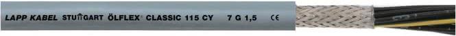 LAPPKABEL CL15CY 5G2,5-100 - Steuerleitung CLASSIC 115 CY, 5 x 2,5 mm, 100 m, mit PE (1136405/100)