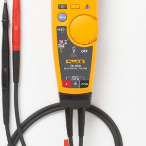 Fluke Elektrotester - Schwarz - Grau - Rot - Gelb - LCD - 1,78 cm - Tasten - Drehregler - -10 - 50 °C - -30 - 60 °C (4910322)