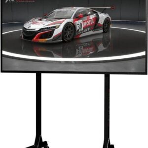 Next Level Racing - Aufstellung - für Flachbildschirm - mattschwarz - Bildschirmgröße: 61-216 cm (24"-85") (NLR-A011)