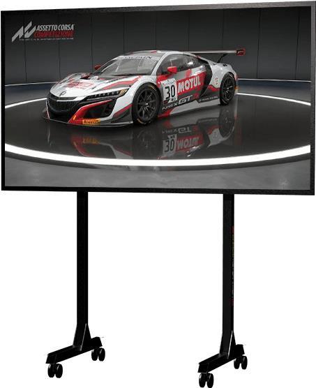 Next Level Racing - Aufstellung - für Flachbildschirm - mattschwarz - Bildschirmgröße: 61-216 cm (24"-85") (NLR-A011)