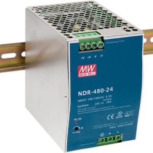 LevelOne POW-4861 - Stromversorgung (DIN-Schienenmontage möglich) - AC 90 - 264 / DC 127 - 370 V - 480 Watt
