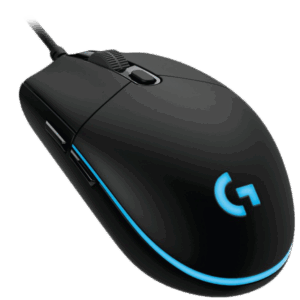 Logitech Gaming Mouse G Pro - Maus - rechts- und linkshändig - optisch - kabellos - LIGHTSPEED - kabelloser Empfänger (USB)