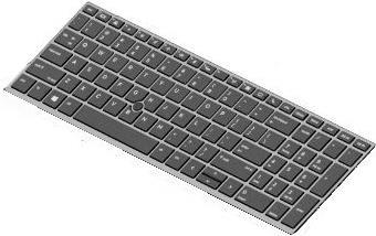 HP L14366-BG1 - Tastatur - Schweiz - Tastatur mit Hintergrundbeleuchtung - HP - EliteBook 850 G5 (L14366-BG1)