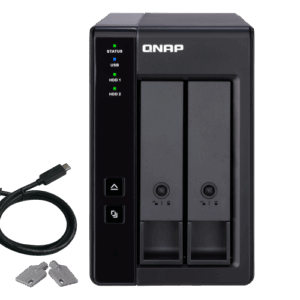 QNAP TR-002 Disk-Array Schwarz (TR-002)