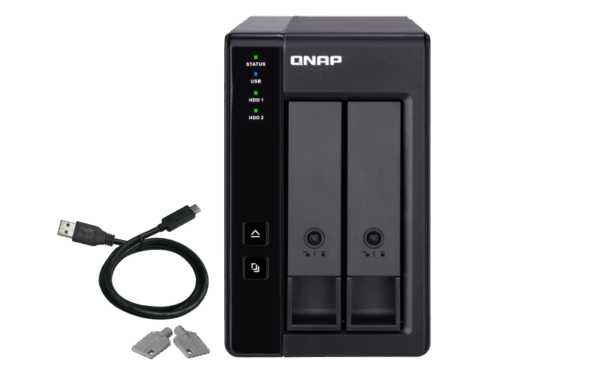 QNAP TR-002 Disk-Array Schwarz (TR-002)