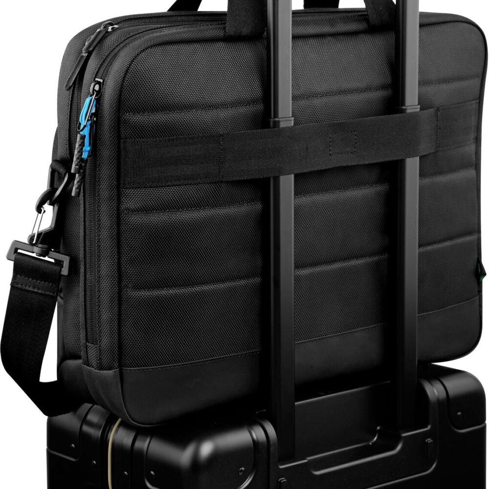 Dell Pro Briefcase 15 - Notebook-Tasche - 38,1 cm (15") - Schwarz mit HD Siebdrucklogo - für Latitude 54XX, 55XX, Precision 35XX, 55XX, 75XX, Vostro 15 3510, 15 7510, XPS 15 95XX (PO-BC-15-20)