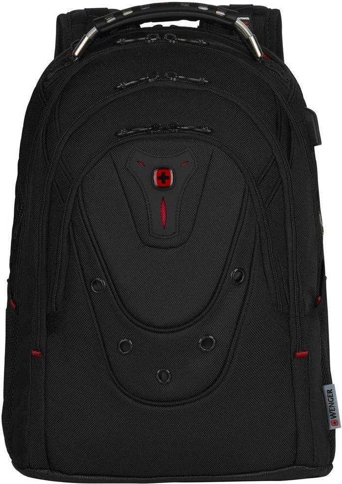 Wenger IBEX Deluxe - Notebook-Rucksack - 43.2 cm - 35,60cm (14") - 40,6cm (16") - Schwarz (606493)