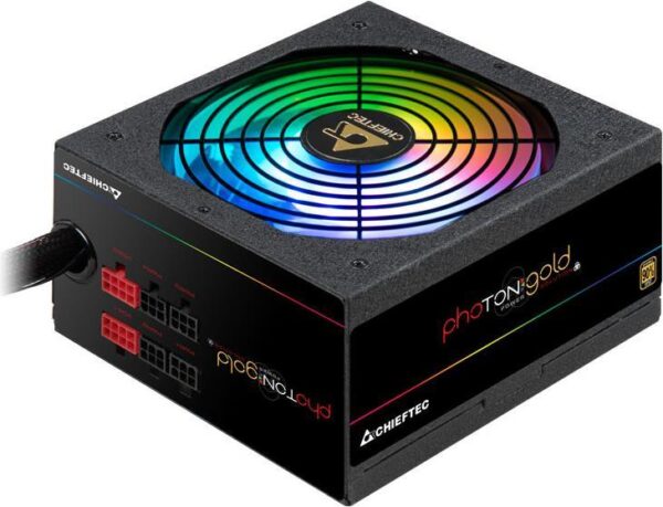 Chieftec Photon Gold Series GDP-750C-RGB - Netzteil (intern) - ATX12V 2,3 - EPS12V - 80 PLUS Gold - Wechselstrom 200-240 V - 750 Watt - aktive PFC (GDP-750C-RGB)