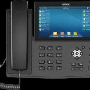 Fanvil X7 IP-Telefon Schwarz Kabelgebundenes Mobilteil LED 20 Zeilen (X7)