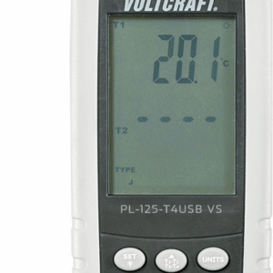 VOLTCRAFT PL-125-T4 Temperatur-Messgerät -200 bis +1372 °C Fühler-Typ K, J (PL-125-T4)