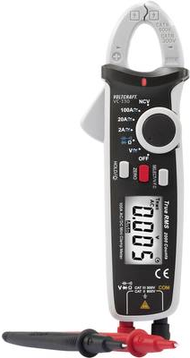 VOLTCRAFT VC-330 Stromzange digital CAT II 600 V, CAT III 300 V Anzeige (Counts): 2000 (VC-330)