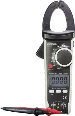 VOLTCRAFT VC585 Stromzange digital CAT III 600 V Anzeige (Counts): 4000 (VC585)