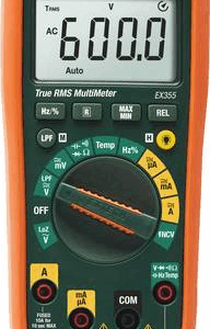 Extech EX355 Hand-Multimeter digital CAT III 600 V Anzeige (Counts): 6000 (EX355)