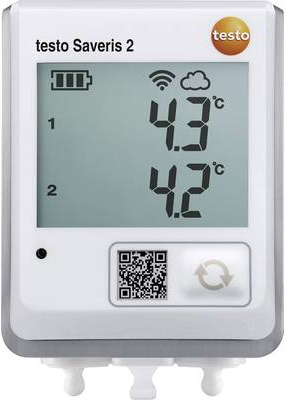 testo Saveris 2-T2 Temperatur-Datenlogger Messgröße Temperatur -50 bis 150 °C (0572 2032)