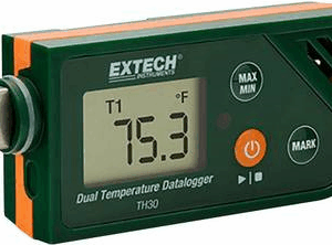 Extech TH30 Temperatur-Datenlogger Messgröße Temperatur -30 bis +70 °C PDF Funktion (TH30)