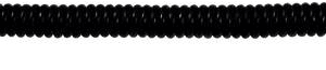 LAPP 73220254 Spiralkabel UNITRONIC® SPIRAL 500 mm / 2000 mm 4 x 0.25 mm² Schwarz 1 St. (73220254)