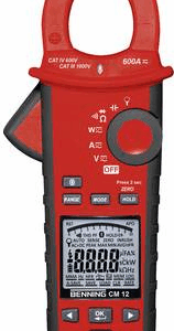 Benning CM 12 Stromzange CAT IV 600 V Anzeige (Counts): 9999 (044680)
