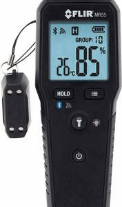 FLIR MR55 Materialfeuchtemessgerät Messbereich Baufeuchtigkeit (Bereich) 1 bis 99 % Messbereich Holzfeuchtigkeit (Bereich) 7 bis 99 % (MR55)