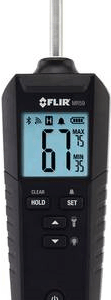 FLIR MR59 Materialfeuchtemessgerät Messbereich Baufeuchtigkeit (Bereich) 0 bis 100 % Messbereich Holzfeuchtigkeit (Bereich) 0 bis 100 % (MR59)