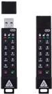 Apricorn Aegis Secure Key 3XN - USB-Flash-Laufwerk - verschlüsselt - 128 GB - USB 3.1 Gen 1 - FIPS 140-2 Level 3
