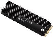 WD Black SN750 NVMe SSD WDBGMP0010BNC - SSD - 1TB - intern - M.2 2280 - PCIe 3.0 x4 (NVMe) - integrierter Kühlkörper (WDBGMP0010BNC-WRSN)