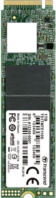 Transcend 110S - SSD - 1TB - intern - M.2 2280 - PCIe 3.0 x4 (NVMe) (TS1TMTE110S)