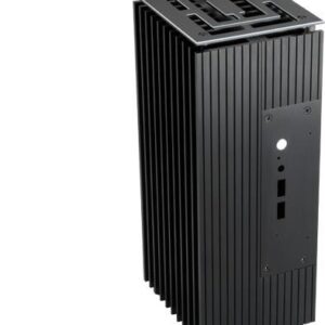 Akasa Turing Fanless NUC Case for 8th Gen Intel NUC Boards - Aluminium - Position Vertically/Horizontally - PC - Aluminium - Schwarz - UCFF - Festplatte - Leistung - 2.5"  (A-NUC45-M1B)