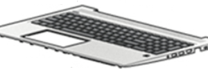HP L45090-B31 Notebook-Ersatzteil Gehäuse-Unterteil+Tastatur (L45090-B31)